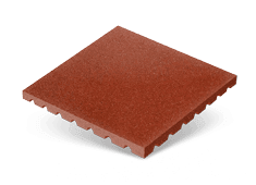Резиновая плитка Рубифор «Грунт» 500x500, толщина 45 мм