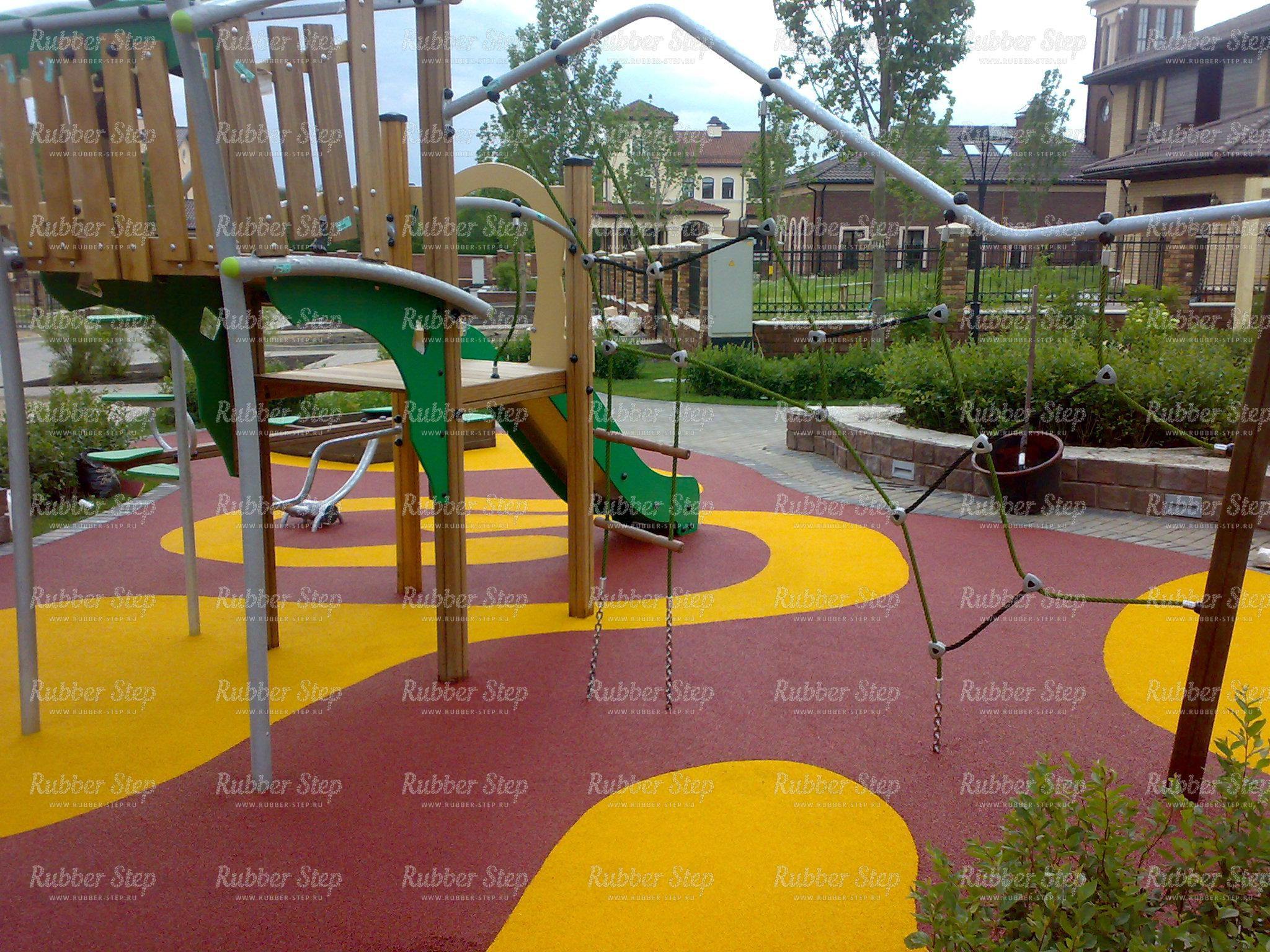 покрытие используемое на детских площадках